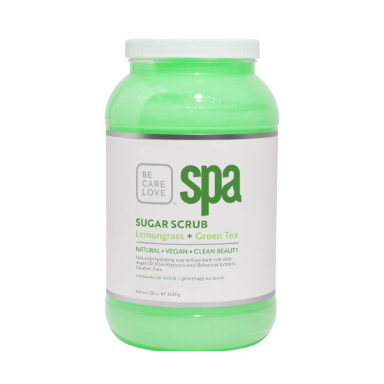 BCL SPA Sugar Scrub Lemongrass Green Tea, 128oz