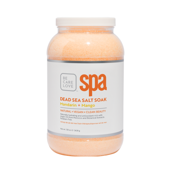 BCL SPA Dead Sea Salt Soak Mandarin Mango, 128oz