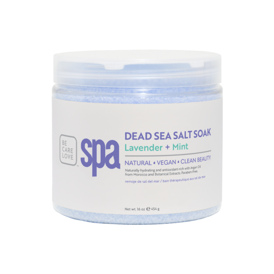 BCL SPA Dead Sea Salt Soak Lavender Mint, 16oz