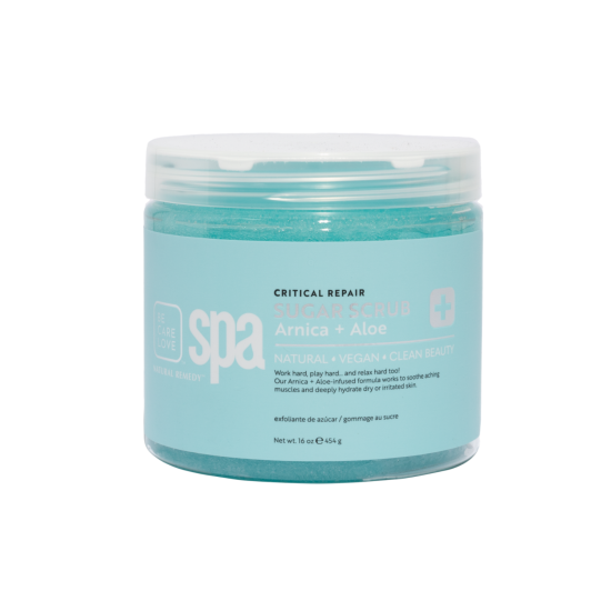 BCL SPA Sugar Scrub Critical Repair Arnica Aloe, 16oz