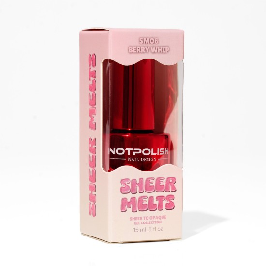 NotPolish Sheer Melts #SM06 Berry Whip