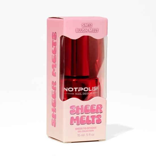 NotPolish Sheer Melts #SM12 Blush Melt