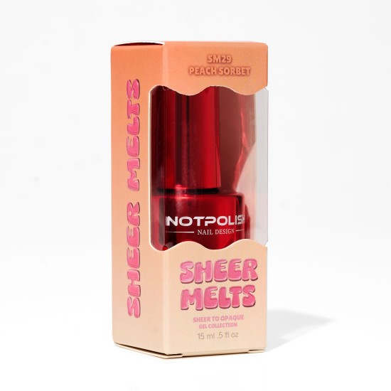 NotPolish Sheer Melts #SM29 Peach Sorbet