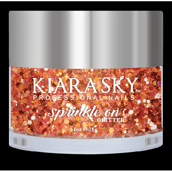 KiaraSky Sprinkle On Glitter #208 Pink Lemonade, 2oz