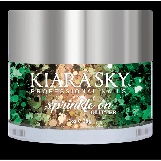 KiaraSky Sprinkle On Glitter #221 Beetle Juice, 1oz