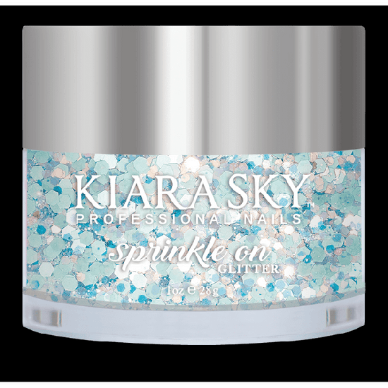 KiaraSky Sprinkle On Glitter #225 Ocean Breeze, 2oz