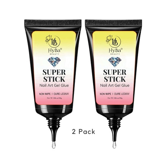 HYBA Super Stick Nail Art Gel Glue Single Tube