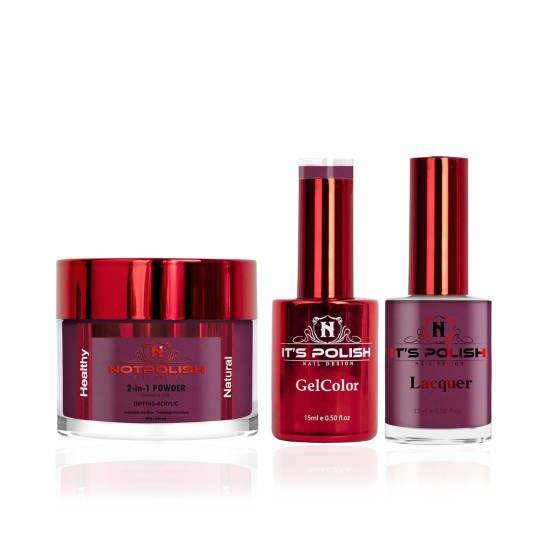 NotPolish - Trio M113 Big Plum 3-In-1 Trio