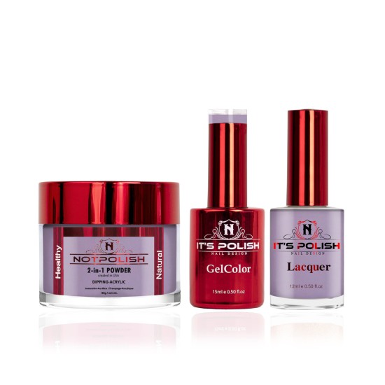 NotPolish - Trio M124 Berry Irresis 3-In-1 Trio