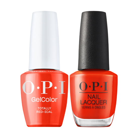 OPI Intelli - Gel Polish Duo Totally Red-ical #DUOF034