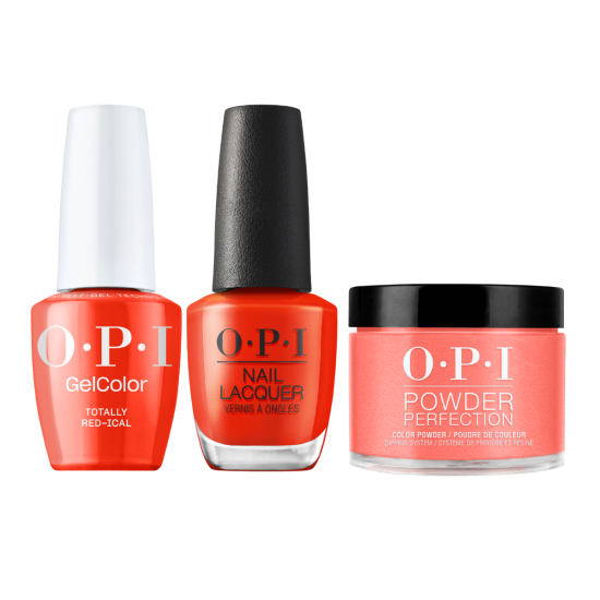 OPI Trio Totally Red-ical #TRIOF034