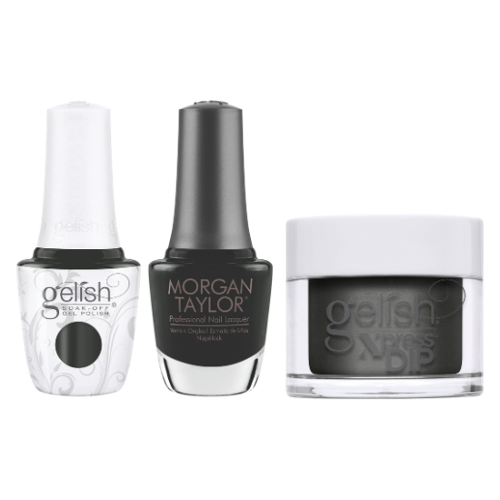 Gelish Dip, Gel, Polish Trio #410 Fa-La-Love That Color!, 3pc Bundle