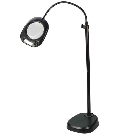 Daylight 5" LED Magnifier Floor Lamp