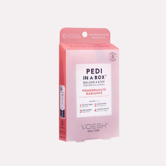 Voesh Pedi In A Box Pomegranate 4 Step
