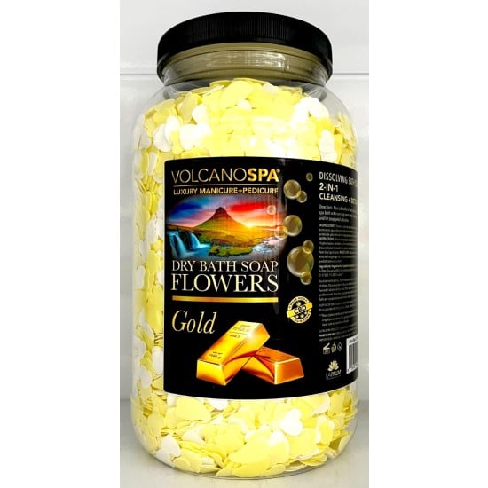 La Palm Spa Bath Soap Flowers Gold 1 Gal