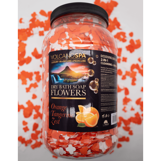 La Palm Spa Bath Soap Flowers Orange No.5, 1 Gal