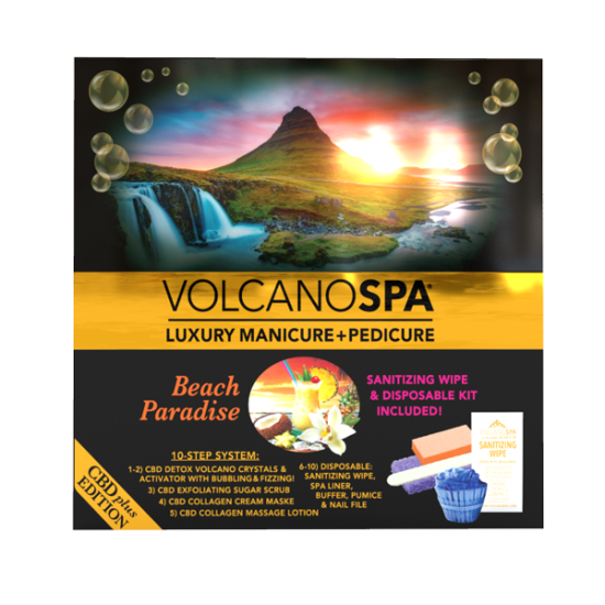 La Palm Spa 10 Step Volcano Beach Paradise CBD