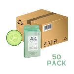 Voesh - Cucumber Fresh 4 Step 50 Pack Pedi in a Box Deluxe Case