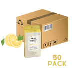 Voesh - Lemon Quench 4 Step 50 Pack Pedi in a Box Deluxe Case
