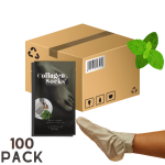 Voesh - Mint 100 Pack Collagen Socks Case Socks