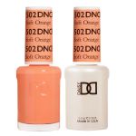 DND Gel Polish Set #502 Soft Orange #Cream Orange, 0.5 fl oz