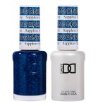 DND Gel Polish Set #509 Sapphire Stone #Glitter Blue, 0.5 fl oz