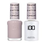 DND Gel Polish Set #877 Pink Glaze, 0.5 fl oz, Sheer