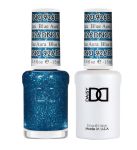 DND Gel Polish Set #926 Blue Aura, 0.5 fl oz, Super Glitter