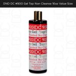 DND DC Gel Top Non Cleanse #900, 16 fl oz Value Size
