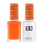 DND Gel Polish Set #713 Orange Sherbet,0.5 fl oz