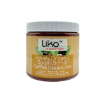 Liko Coffee Cappuccino Honey Sugar Scrub, 16oz, Organic Paraben Free