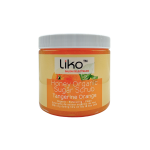 Liko Tangerine Orange Honey Sugar Scrub, 16oz, Organic Paraben Free
