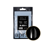 APRES Natural Almond Short - Size 1 Refill Tips