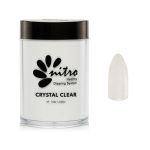 Nitro Nails Dip Powder Crystal Clear, 16oz Value Size