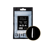 Apres - Gel X Natural Coffin Long Size 6 Refill Tips Natural Tips