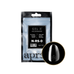 Apres - Gel X Natural Round Short Size 0 Refill Tips Natural Tips