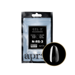 Apres - Gel X Natural Round Short Size 3 Refill Tips Natural Tips