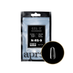 Apres - Gel X Natural Round Short Size 9 Refill Tips Natural Tips