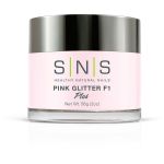 SNS Pink Glitter Dip Powder F1 2oz