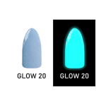 Chisel Dip Powder Glow In The Dark #20, 2oz