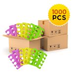 Liko - Toe Separator 4 Slots Firm Soft Multi Colored Case 1000pcs