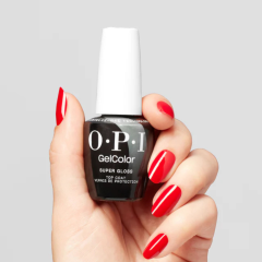 OPI Super Gloss Gel Top Coat GC003, 0.5oz