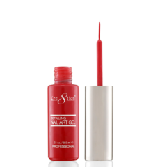Cre8tion Nail Striper Gel #3 Red 0.33 fl oz