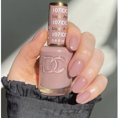 DND DC Pure Gel Polish Set #107 Light Apricot, 0.5 fl oz 