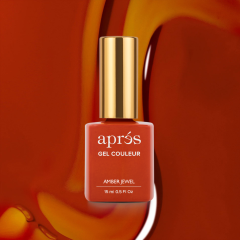 APRÉS Gel Couleur #J17 Amber Jewel, 0.5 fl oz