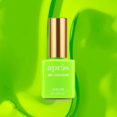 APRÉS Gel Couleur #J18 Acid Lime, 0.5 fl oz