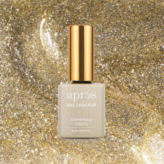 APRÉS Gel Couleur #G07 Champagne Dreams, 0.5 fl oz
