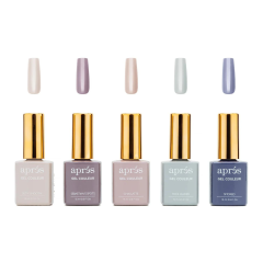 APRÉS  September Gel Couleur Set 9-5 Chic, 5pc Bundle