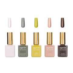 APRÉS  October Gel Couleur Set Safari Adventure, 5pc Bundle