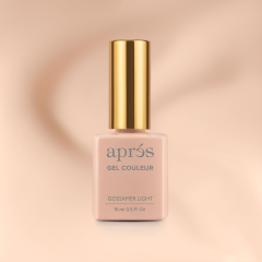 APRÉS Gel Couleur #N02 Gossamer Light, 0.5 fl oz